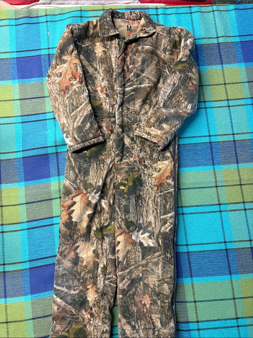 Redhead Silent-Hide quilted coveralls